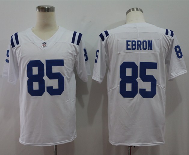 Men's Indianapolis Colts Eric Ebron #85 White Jersey